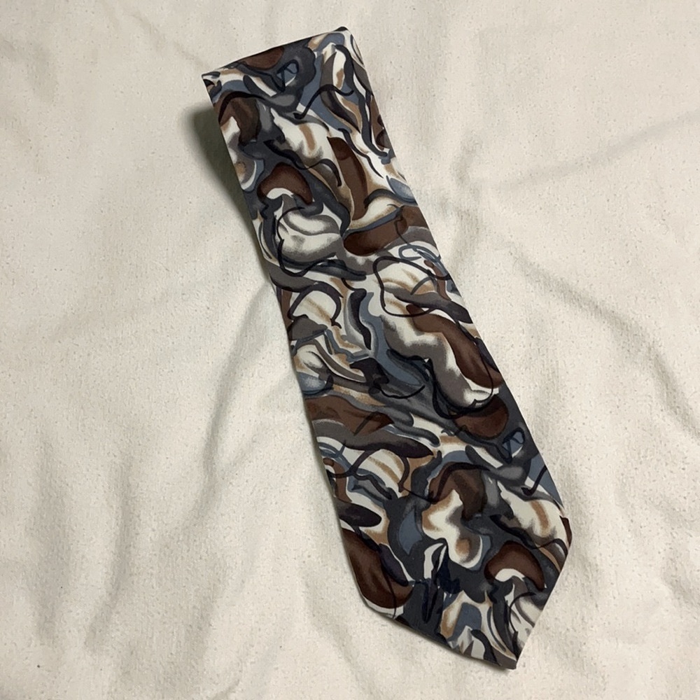 J. Garcia 100% silk tie